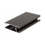 6063/6061 Aluminum Slide Window Profile / Powder Coated Aluminum Window Extrusion Profile