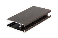 China 6063/6061 Aluminum Slide Window Profile / Powder Coated Aluminum Window Extrusion Profile supplier