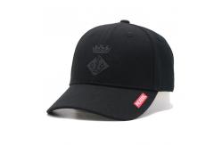 China Customizable 6 Panel Baseball Cap With Adjustable Strap Closure supplier
