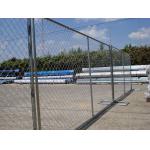 Security Construction Civil Projects Diamond Chain Link Fence American Temporary 3mm for sale