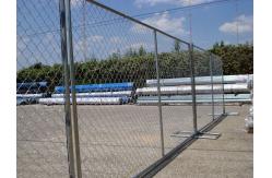 China 50*50mm Galvanized Chain Wire Mesh Fence For Construction supplier