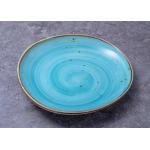 8.25 Porcelain Dessert Dinner Plate In Irregular Shape for sale