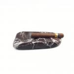 Rosso Levanto Rectangular Marble Ashtray Customized Elegant With Premium Material for sale