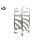 RK Bakeware China Foodservice NSF Custom Revent Oven Rack Stainless Steel Rack Gastronorm Food Tray Trolley for sale