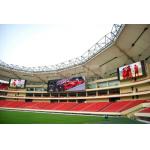 Perimeter led display P5 P10 with aluminum cabinet football stadium led screen outdoor for advertising for sale