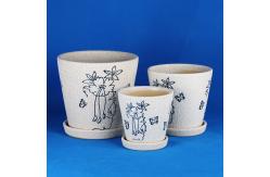 China Ceramic Pots High Durability And Simple Design For Dependable Planting supplier