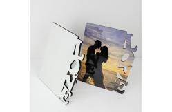 China Gloss White 127g 180x150mm Sublimation Mdf Photo Frame supplier