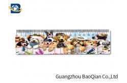 China Lovely / Cute Animal Custom Printed Plastic Rulers 3D Printing Service Eco - Friendly supplier