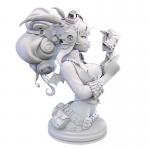 White 3D Printed Parts for Optimal Manufacturing Results in IGS Format for sale