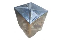China Carton Inner Plastic Bag Chemicals Moisture Resistant With Square Bottom supplier