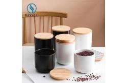 China Cylinder LFGB Tall Ceramic Mug Without Handle Tableware Accessories supplier