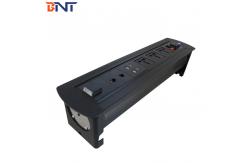 China Desk Flip Up Hidden Connector With 3* Universal Power  /1*Switch Configuration supplier