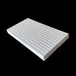 Tear Resistant White Foam Seedling Tray With 105 128 200 Cells for sale