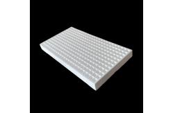 China Tear Resistant White Foam Seedling Tray With 105 128 200 Cells supplier
