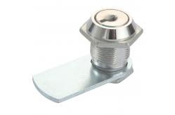 China Matt Chrome Cabinet Latch Lock Height 14mm Cylinder Cam Lock supplier