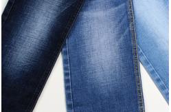 China Wholesale  10.5  oz  Crosshatch Slub Stretch  Denim Fabric For Jeans supplier