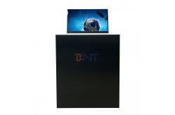 China Office Environment Retractable Motorized Monitor Quick Lift With FHD Screen supplier