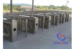China Coin Collector Smart Card Tripod Turnstile Gate Face Recognition Barcode Scanning System supplier