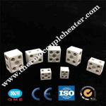 2 Pin 5 Holes High Temperature Resistance ceramic terminal block for sale