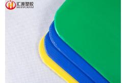 China Seal Edged Corrugated Plastic Layer Pads , Antibacterial Plastic Hollow Beverage Layer Pad supplier