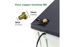 China Deep Cycle Lifepo4 Lithium RV Battery 25.6v 120ah For Campervan supplier