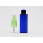 30 Ml Blue Refillable PET Plastic Spray Bottles With Light Green Mist Pump