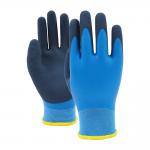 13 Gauge Dual Latex Coated Gloves Waterproof Abrasion Resistant For Tough Tasks for sale
