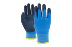 China 13 Gauge Dual Latex Coated Gloves Waterproof Abrasion Resistant For Tough Tasks supplier