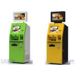 A4 Laser Printer Dual Screen Health Kiosk Machine , Automated Kiosk Touch Screen for sale