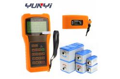 China Handheld Ultrasonic Water Flow Meter 100mm RS232 OCT Output supplier