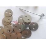 2 Holes Lacing Washers With Lacing Hangers For Insulation Application
