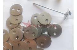 China 2 Holes Lacing Washers With Lacing Hangers For Insulation Application supplier