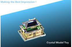 China building model/office craft/crystal model/glass craft/crystal gift/metal palace/craft supplier