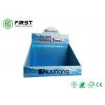 Offest Printing Custom Recycled Retail Display Boxes Cardboard , Portable Cardboard Counter Display
