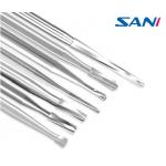Silver Dental Carbide Burs FG Zekrya 9mm Tungsten Carbide Burs In Dentistry for sale