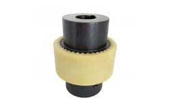 China Flanged PU Planetary Flexible Gear Coupling Curved Tooth Nylon Sleeve TGL2 M19 supplier