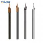Carbide Micro End Mills And Short Flute Length Various Materials Machining for sale