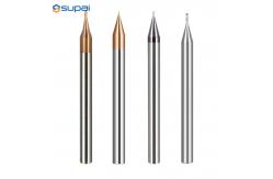 China Carbide Micro End Mills And Short Flute Length Various Materials Machining supplier