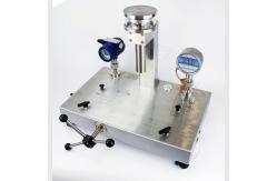 China Hydraulic Dead Weight Tester For Pressure Gauge , Transmitter , Sensors Calibration supplier