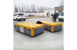 China 5 Tons Transfer Trolley With Hydraulic Lifting Table With PLC Control supplier