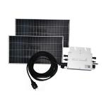 Silver WVC 600 Micro Inverter Aluminum Alloy IP65 Grid Connected Inverter for sale