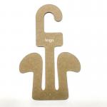 Custom Cardboard Hangers for Slippers | Space-Saving & Non-Slip Design for sale