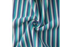 China Thick And Warm Striped Material Fabric Skin Friendly Texture For French Terry supplier