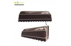 China Aluminium Retractable Window Awnings Patio Sun Control Retractable Shades supplier