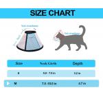 Adjustable Pet Training Collars White Comfy Dog Cat Cone Collar