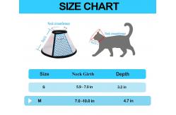 China Adjustable Pet Training Collars White Comfy Dog Cat Cone Collar supplier
