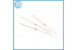 China Axial Leaded 250Deg NTC Diode Thermistor 500Kohm For Ambient Temperature Sensing supplier
