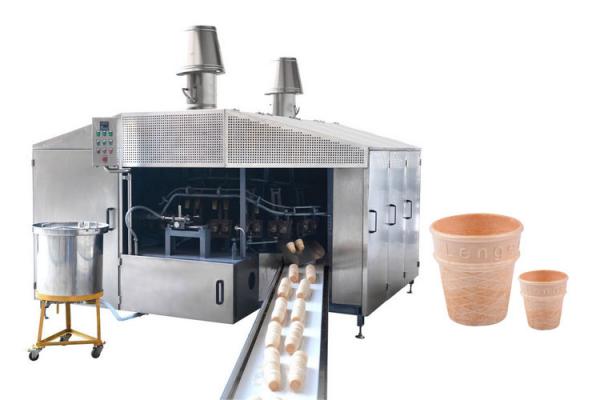 Fully Antomatic Ice Cream Cone Machine With Fast Heating Up Oven 380V