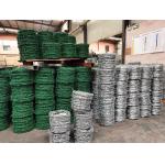 2.8mm Plastic Pvc Coated Barbed Wire for sale