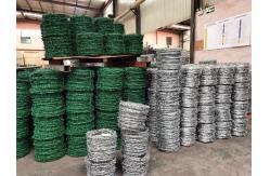 China 2.8mm Plastic Pvc Coated Barbed Wire supplier